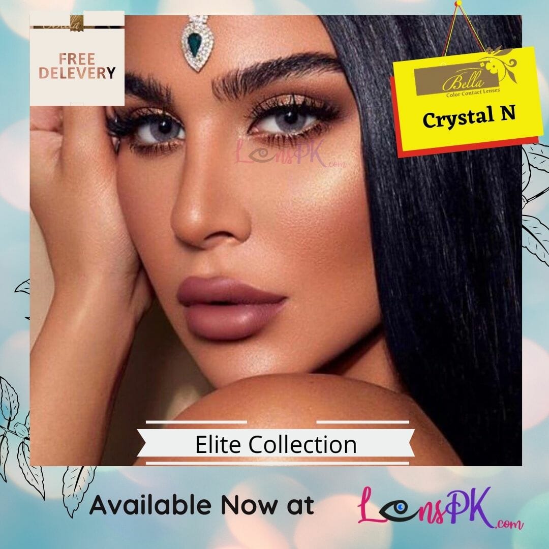 Bella Crystal N Contact Lenses Elite Collection 100 Original