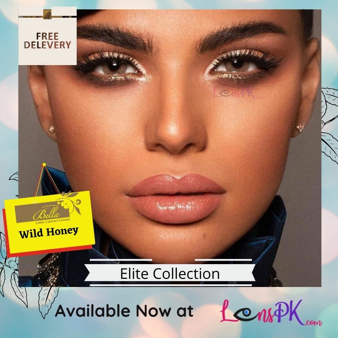 Bella Wild Honey Contact Lenses - Elite Collection - 100% Original