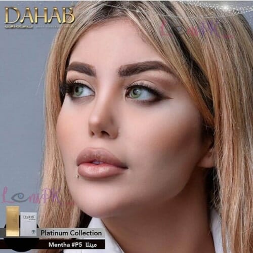 Buy Dahab Platinum Contact Lenses in Pakistan – Mentha – Monthly - lenspk.com