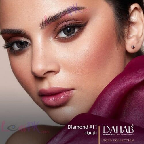 Buy Dahab Diamond Contact Lenses in Pakistan – Gold Collection - lenspk.com