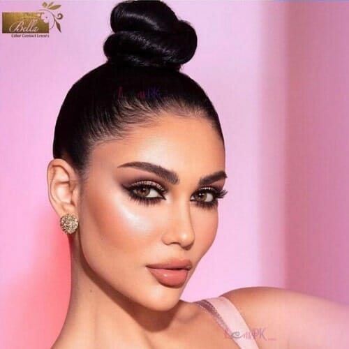 Bella Radiant Hazelnut Contact Lenses Glow Collection