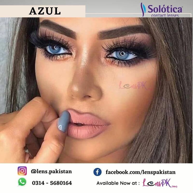 Solotica Hidrocor Azul Contact Lenses 100 Original Free Delivery