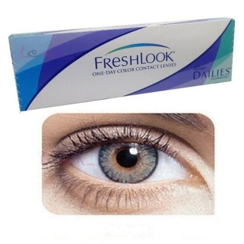 Buy freshlook green contact lenses - one-day - lenspk. Com