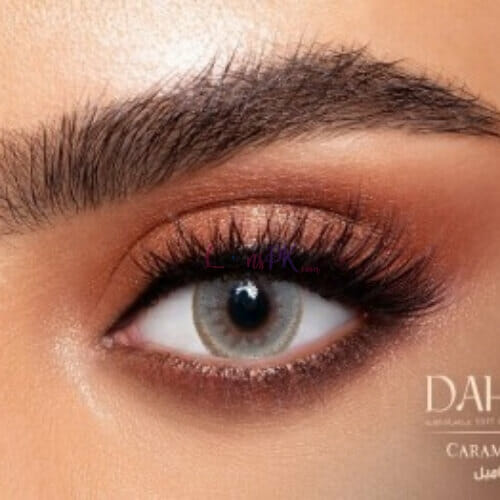 Buy Dahab Caramel Eye Contact Lenses - Gold Collection - lenspk.com