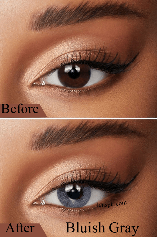 Bella Bluish Grey - Oneday Collection before after
