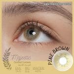 Majestic pine brown lenses