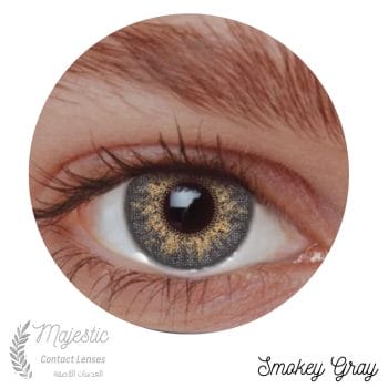 Smokey Gray eye lenses
