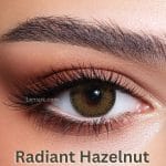Buy bella radiant hazelnut contact lenses - glow collection - lenspk. Com