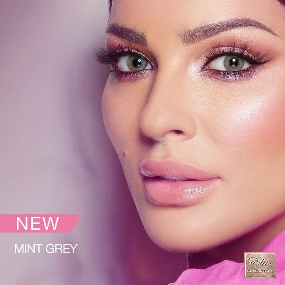 Buy bella mint gray contact lenses - elite collection - lenspk. Com